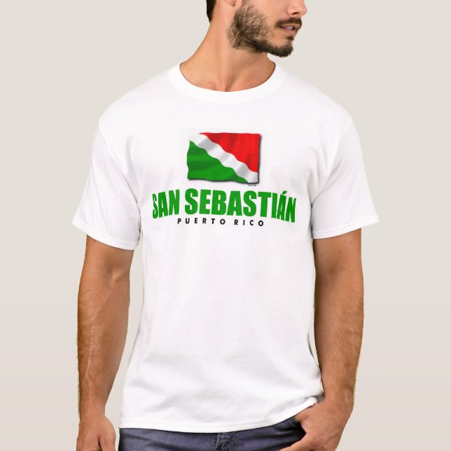 T-shirt de Puerto Rico: San Sebastian (Frente)
