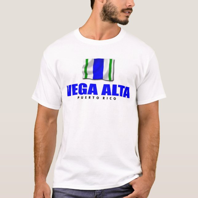 T-shirt de Puerto Rico: Vega Alta (Frente)