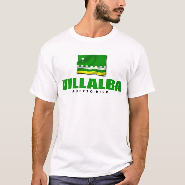 T-shirt de Puerto Rico: Villalba (Frente)