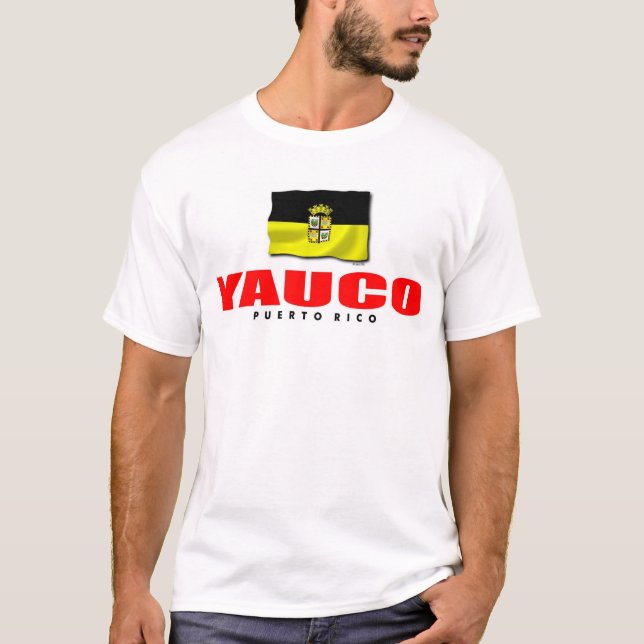 T-shirt de Puerto Rico: Yauco (Frente)