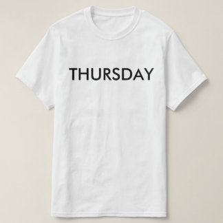 T-shirt de quinta-feira