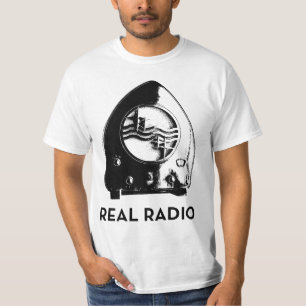 T-shirt de rádio real [luz]