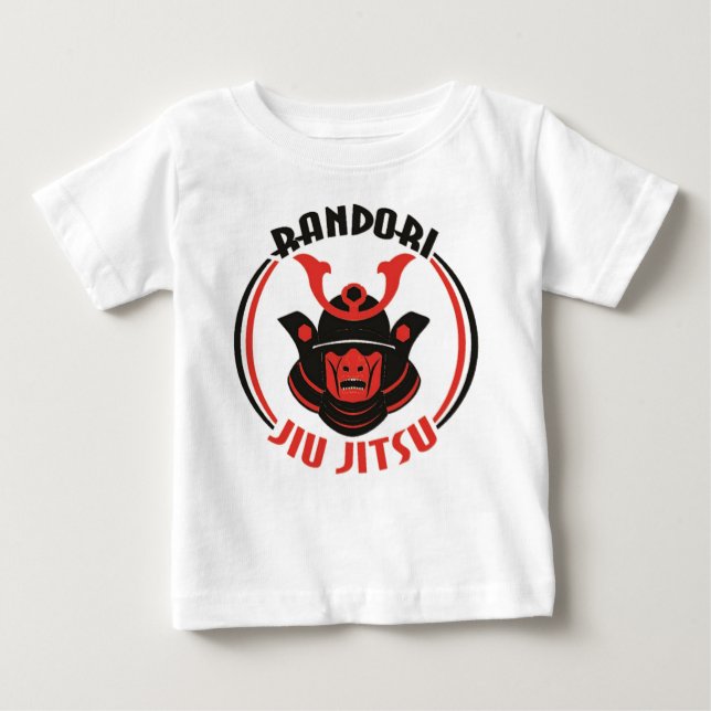 T-shirt de Randori Jiu Jitsu do bebê (Frente)
