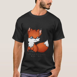 t-shirt de raposa
