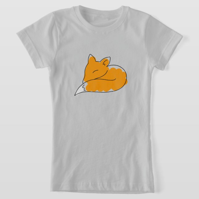 T-Shirt de raposa pequena (Postura )