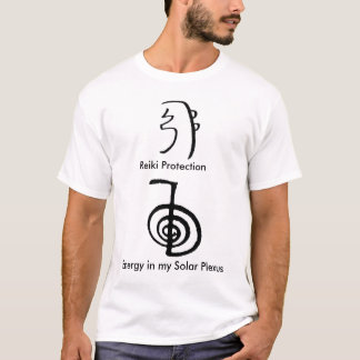 T-shirt de Reiki para a energia e a proteção