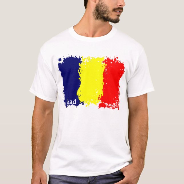 T-shirt de República do Tchad (Frente)
