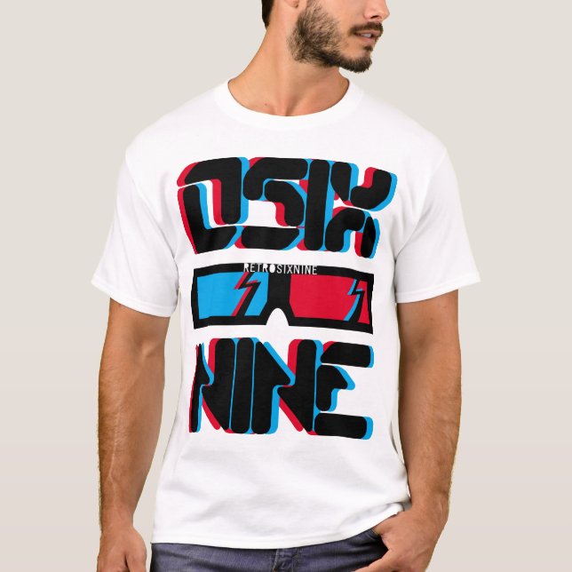 T-shirt de Retrosixnine Digital (Frente)