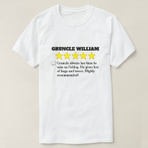 T-Shirt de Revisão Grtio 5 Estrelas