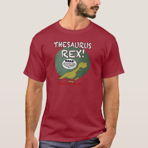 T-shirt de Rex da enciclopédia