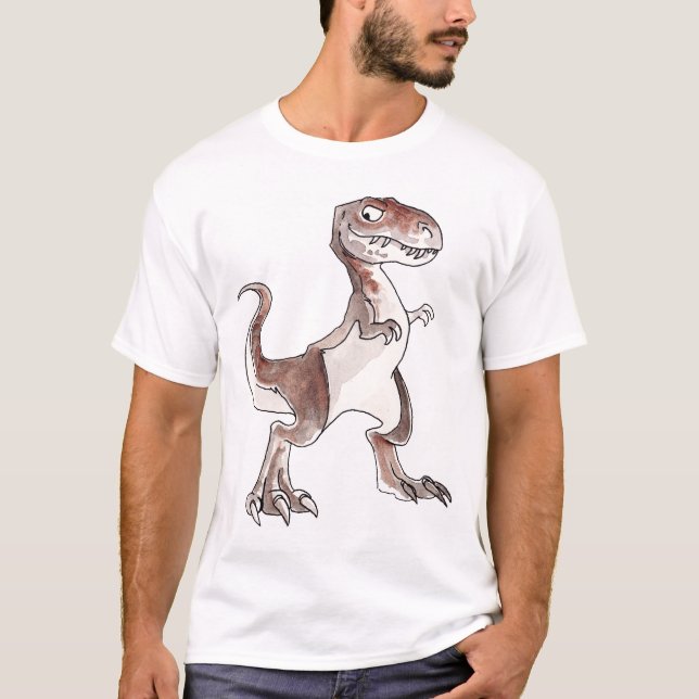 T-shirt de Rex do tiranossauro (Frente)