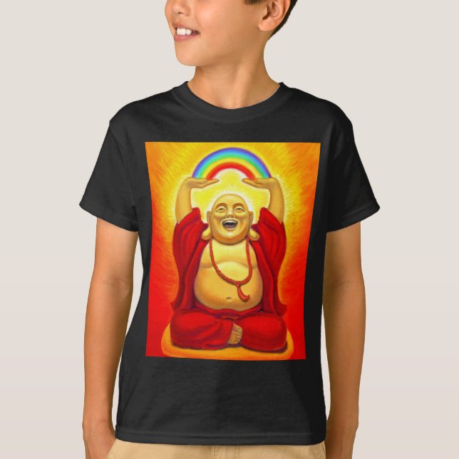 T-shirt de riso de Buddha (Frente)
