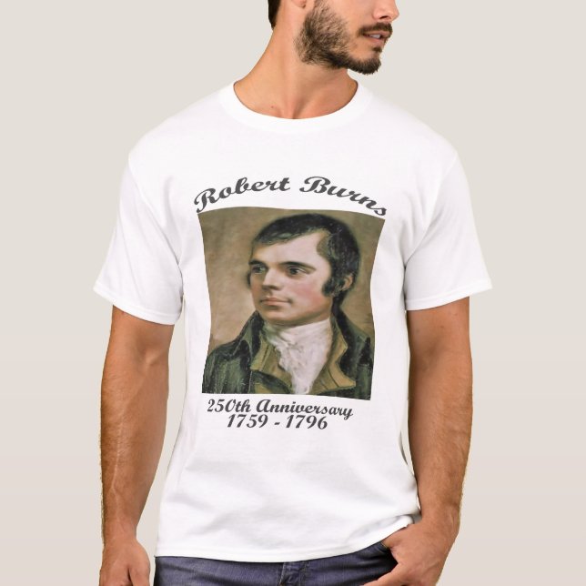 T-shirt de Robert Burns (Frente)