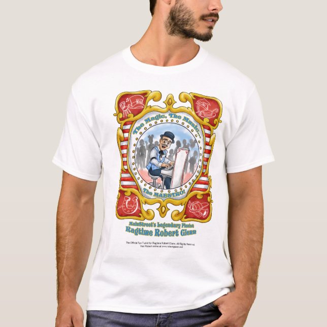 T-shirt de Robert MainStreet do Ragtime (Frente)