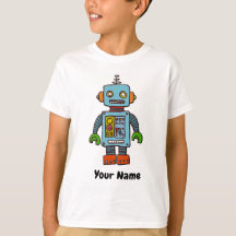 t-shirt de robôs personalizados