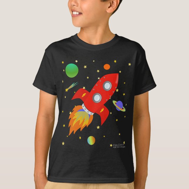 T-shirt de Rocket (Frente)