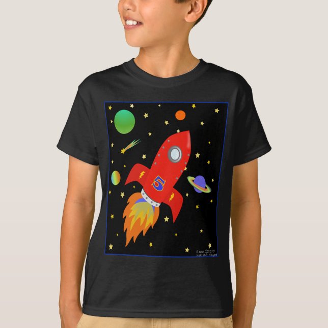 T-shirt de Rocket 5 (Frente)
