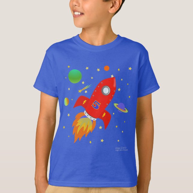 T-shirt de Rocket 5 (Frente)