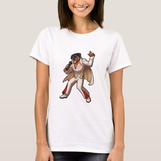 T-shirt de Rockin Rottie (Frente)