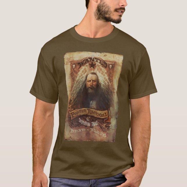 T-shirt de Rockwell do porteiro (Frente)