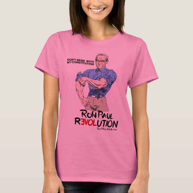 T-shirt de Ron Paul (Frente)
