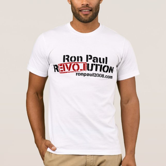 T-shirt de Ron Paul (Frente)