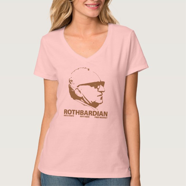 T-shirt de Rothbardian (Frente)