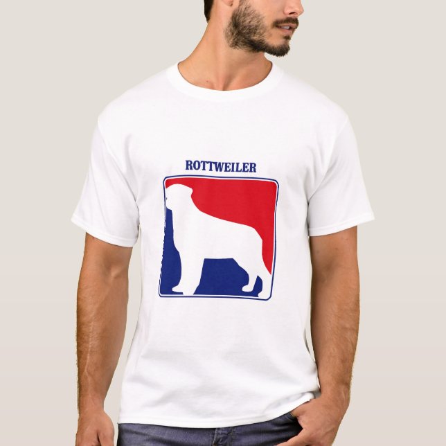 T-shirt de Rottweiler da liga principal (Frente)
