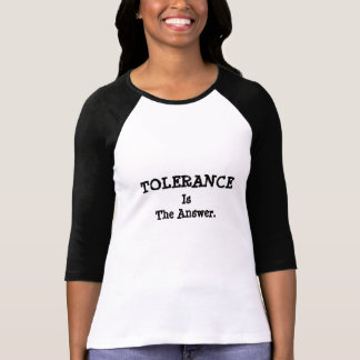 T-shirt de S das MULHERES da TOLERÂNCIA '