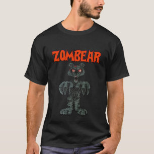 T-SHIRT de S dos HOMENS de ZombieZ ZOMBEAR '