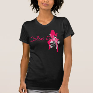 T-shirt de SALSERA com design da menina & da flor
