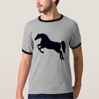 T-shirt de salto do cavalo