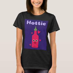 T-SHIRT DE SAUCE QUENTE DE SAUCE DE HOTTIE FUNNY