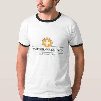 T-shirt de Schweizer Goldmünzen