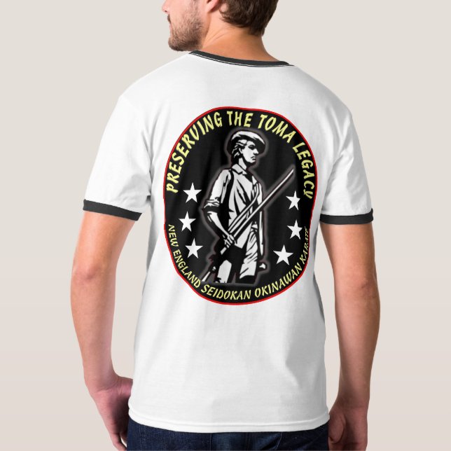 T-shirt de Seidokan Nova Inglaterra (Parte Traseira Completa)