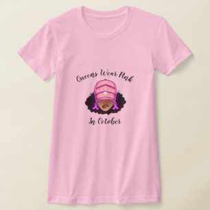 T-shirt de sensibilização do Cancer da mama