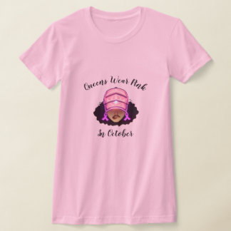 T-shirt de sensibilização do Cancer da mama