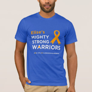 T-shirt de sensibilização personalizada