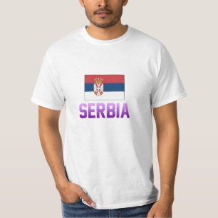 T-shirt de Serbia