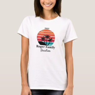T-Shirt de Sessão Familiar Colorida
