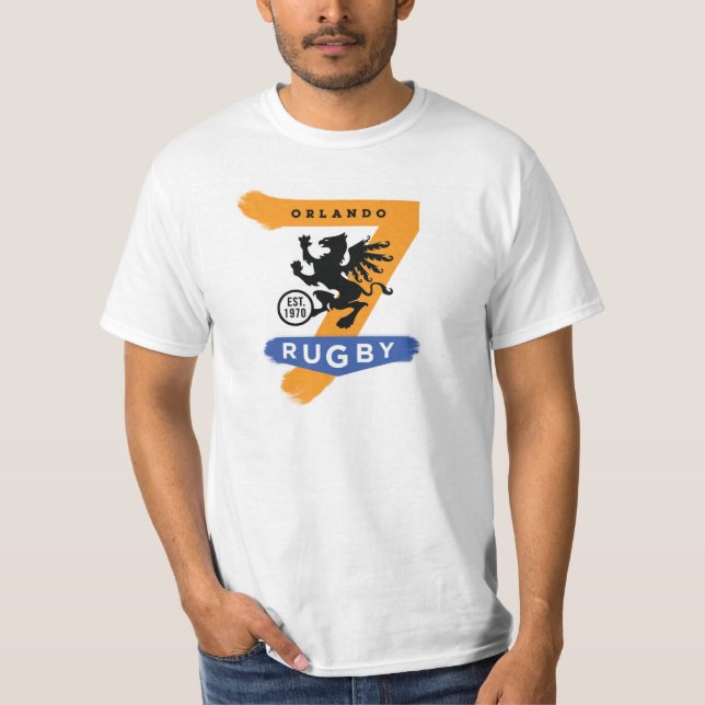 T-shirt de Sevens do rugby de Orlando (Frente)