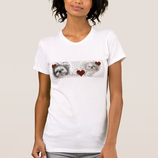 T-shirt de Shih-Tzu (Frente)