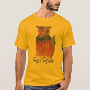 T-shirt de Shisa da república de Goya