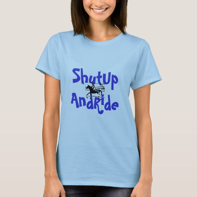T-shirt de ShutUpAndRide (Frente)