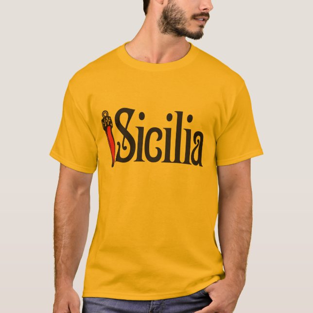 T-shirt de Sicilia (Frente)