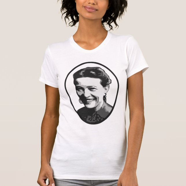 T-shirt de Simone de Beauvoir (Frente)