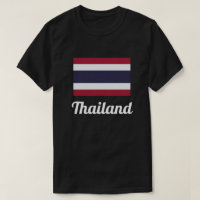 T-Shirt de Sinalizador Básico da Tailândia