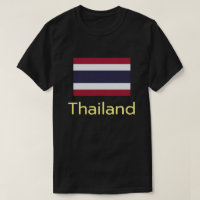 T-Shirt de Sinalizador Básico da Tailândia