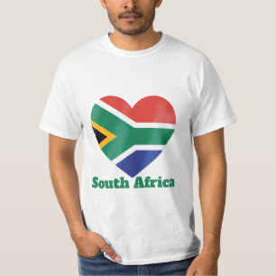 T-Shirt de Sinalizador Cardíaco da África do Sul