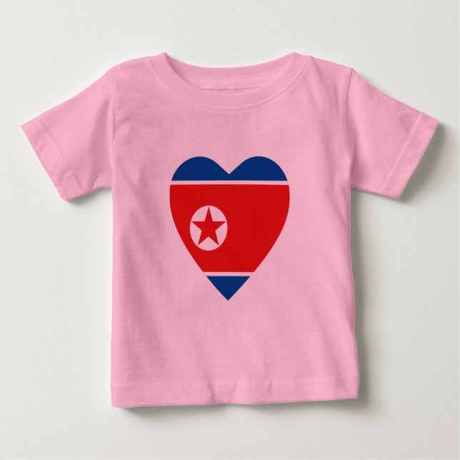 T-Shirt de Sinalizador da Coreia do Norte (Frente)